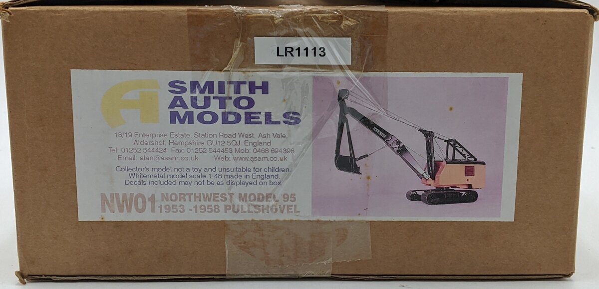 ASAM 1:48 Diecast Alan Smith Model Northwest 95 Pull Shovel NIB