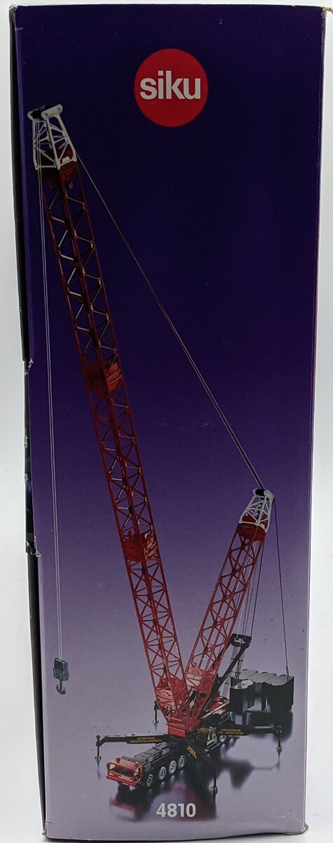 Siku 4810 1:55 Diecast Liebherr Lattice Boom Truck Crane NIB