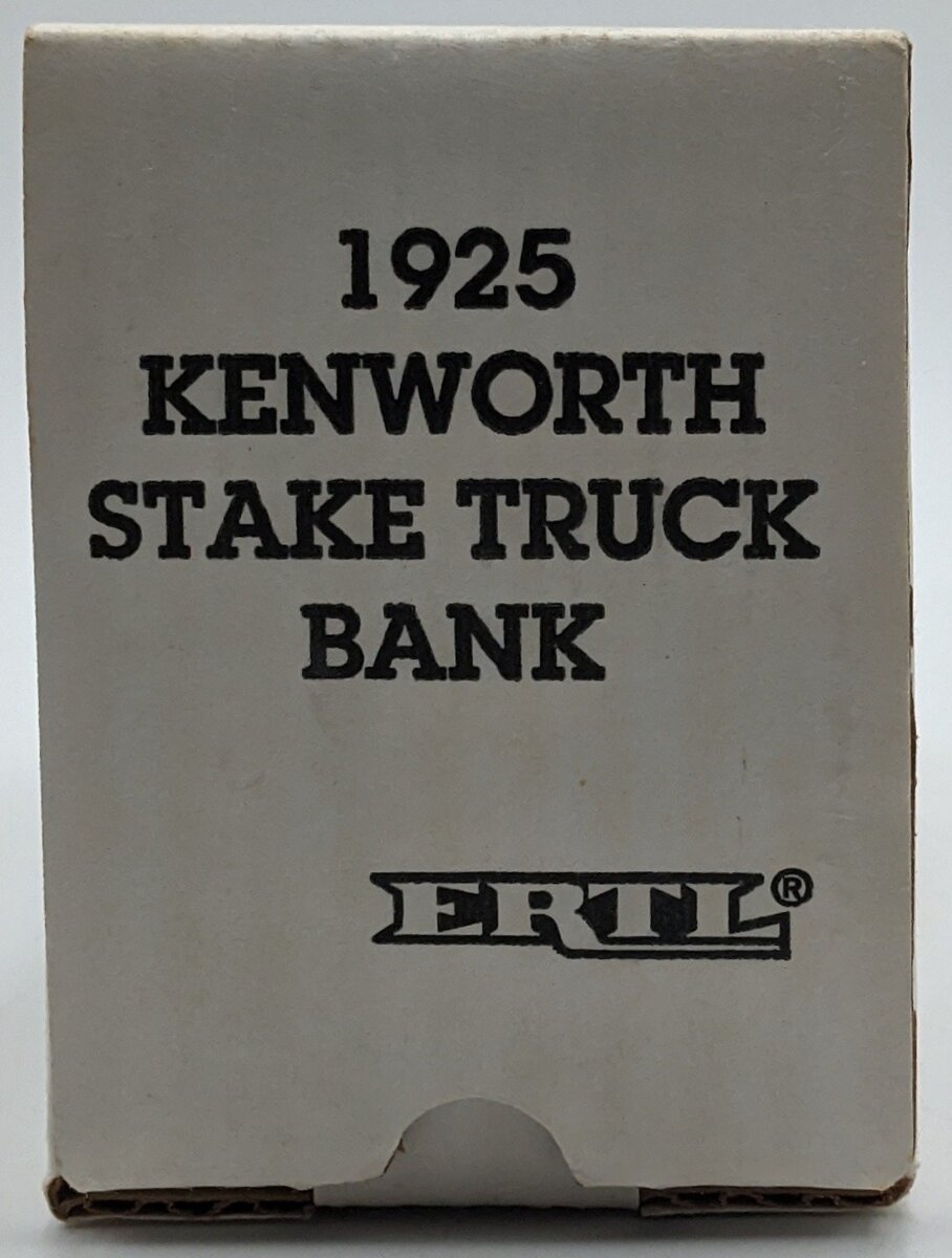 Ertl 8597 1:38 Diecast Kenworth 1925 Stake Truck Bank NIB