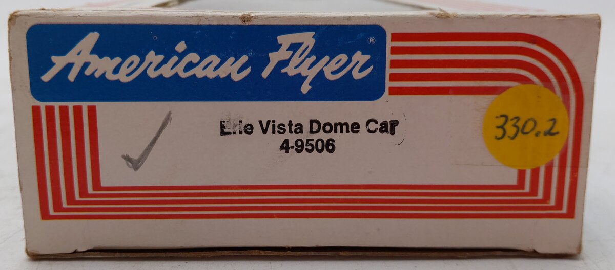 American Flyer 4-9506 S Gauge Erie Vista Dome Car VG/Box