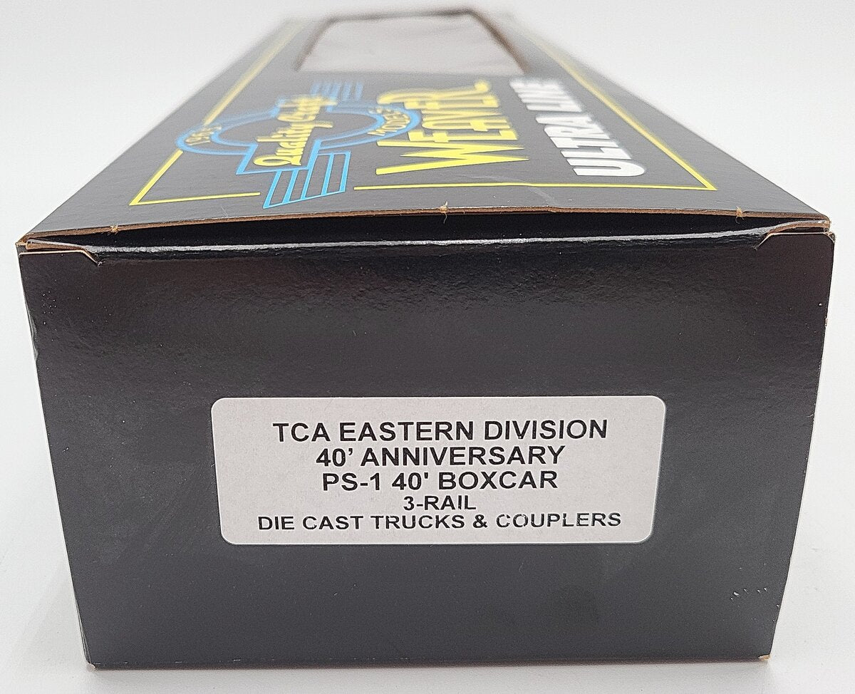 Weaver O Gauge TCA Eastern Division 40th Anniversary PS-1 40' Boxcar #6909 LN/Box