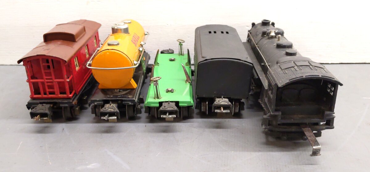 Lionel 139 Vintage O Gauge Freight Set: 261, 257T, 807, 831 VG