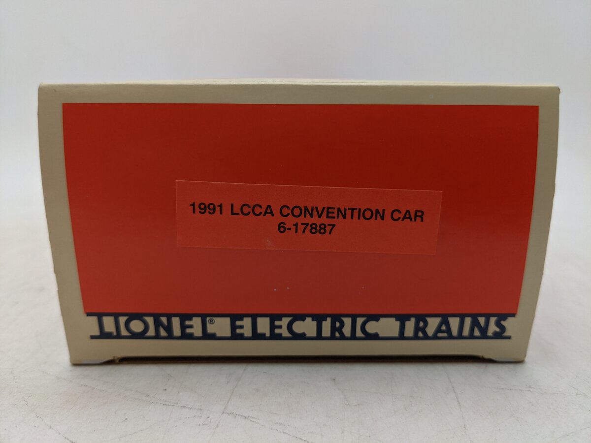 Lionel 6-17887 O Gauge LCCA Conrail Flatcar w/ Armstrong Trailer #17887 VG/Box