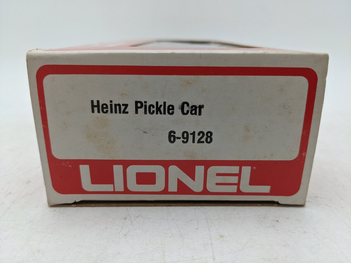 Lionel 6-9128 O Gauge Heinz Pickle Vat Car #9128 EX/Box