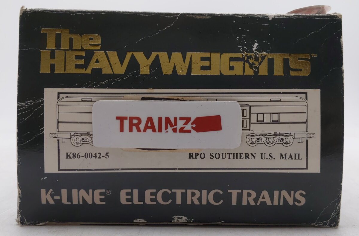 K-Line K86-0042-5 O Gauge Custom NYNH&H U.S. Mail Passenger Car #3540/Box