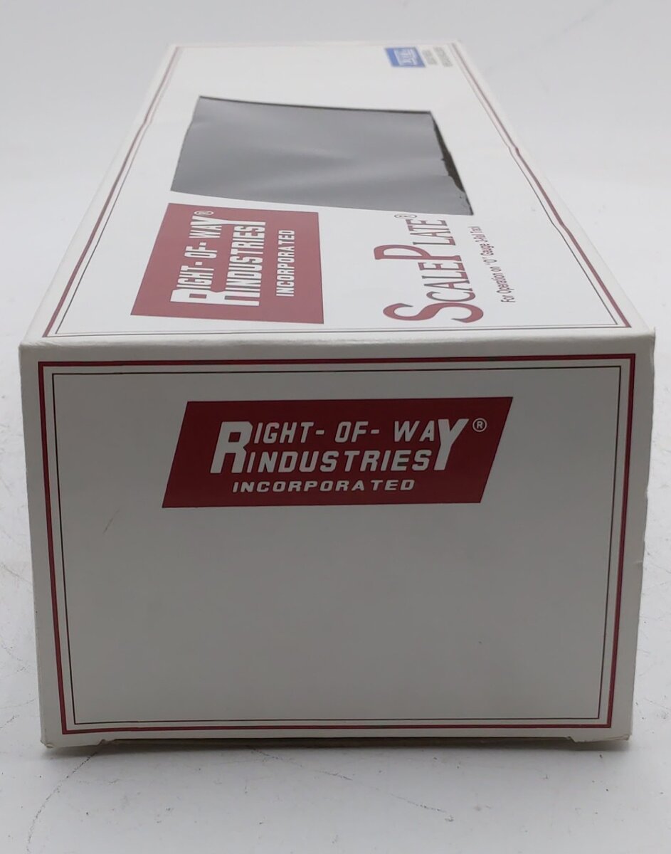 Right-of-Way 613168 O Scale BN Flatcar w/ 3 Tractor Load #613168 NIB