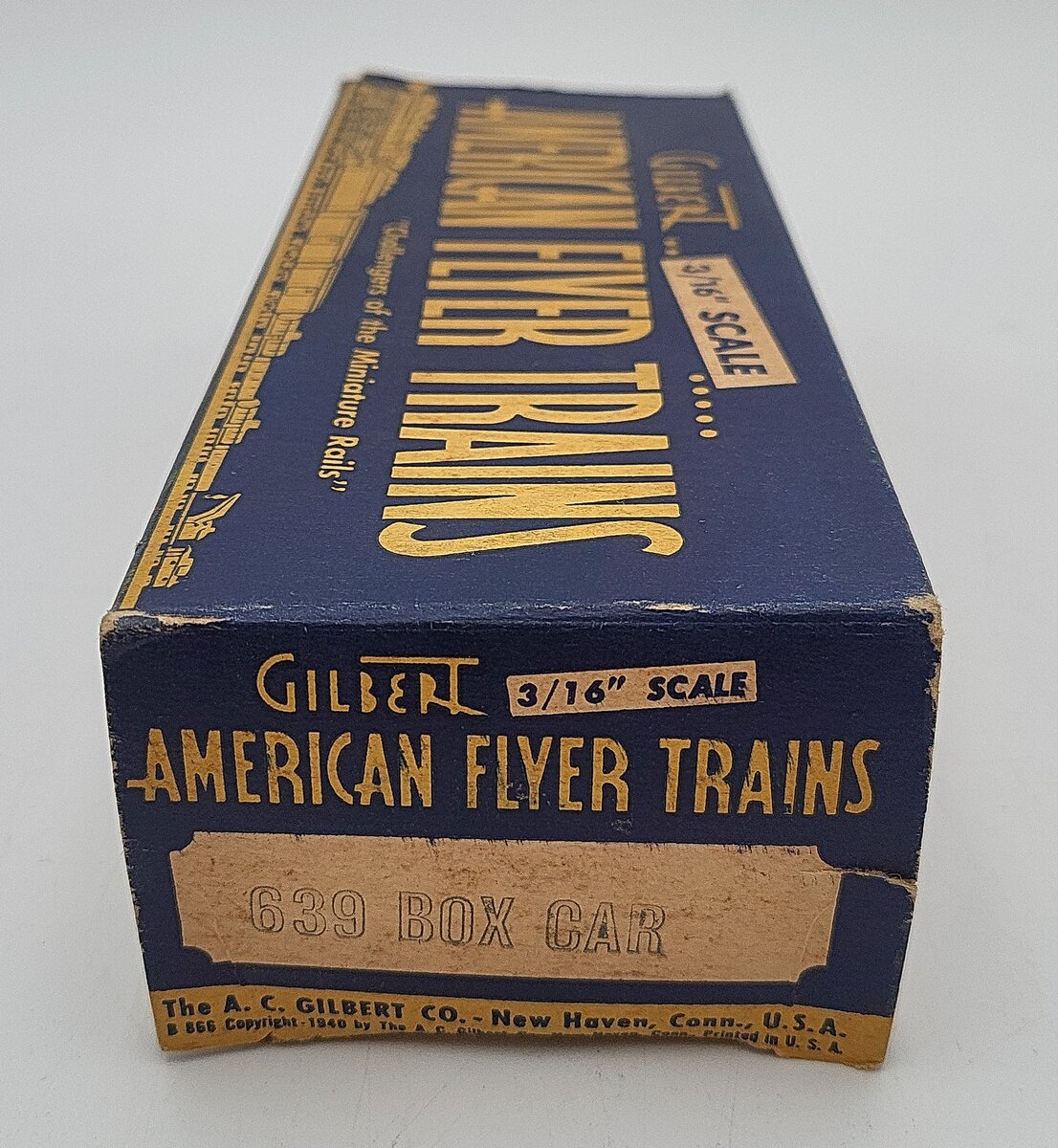 American Flyer 639 Vintage S American Flyer Boxcar VG/Box