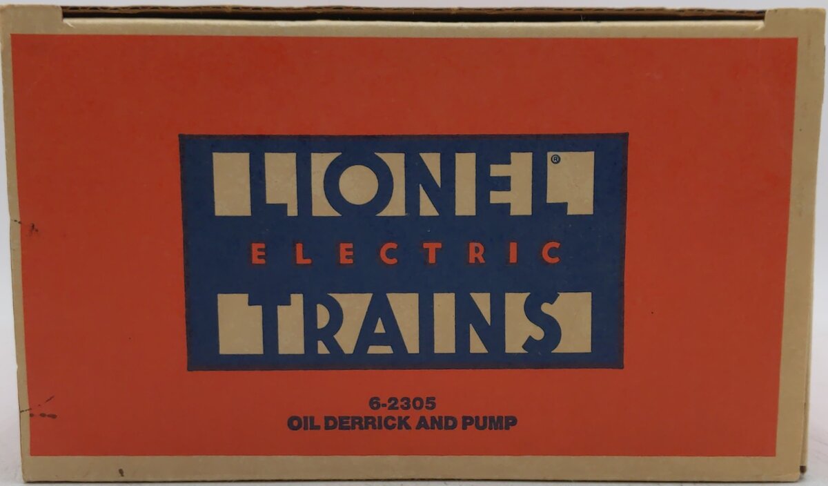 Lionel 6-2305 O Gauge Getty Operating Oil Derrick And Pump EX/Box