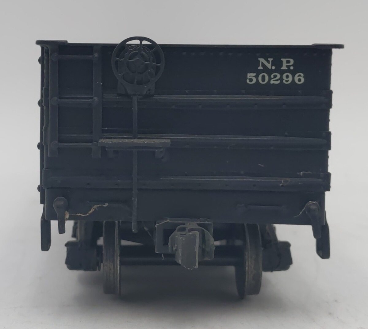 O Scale BRASS Northern Pacific Drop Bottom Gondola #50296 - Painted VG