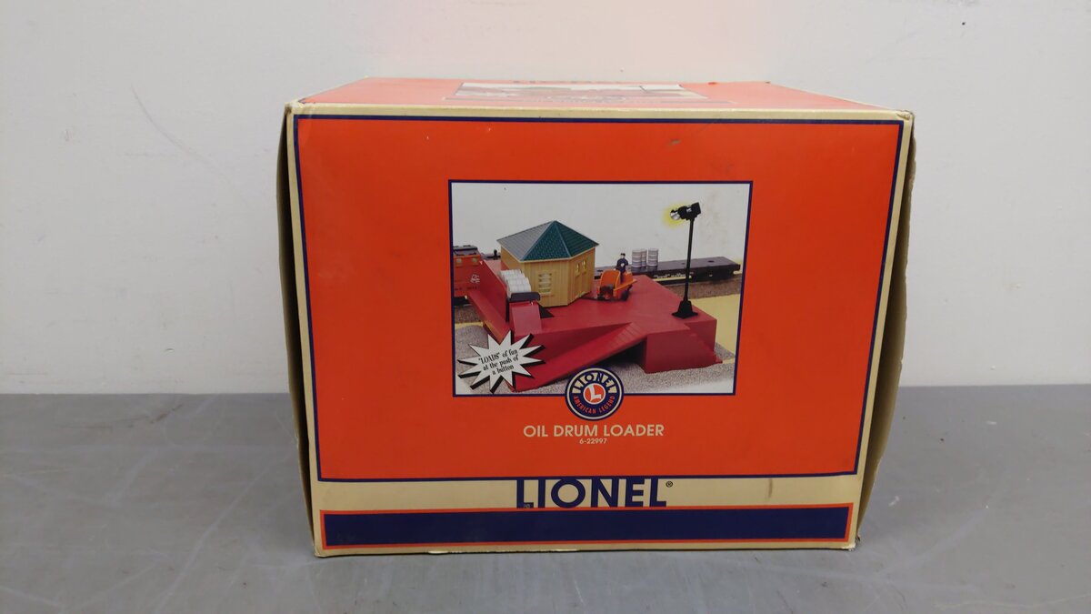 Lionel 6-22997 Operating Oil Drum Loader EX/Box