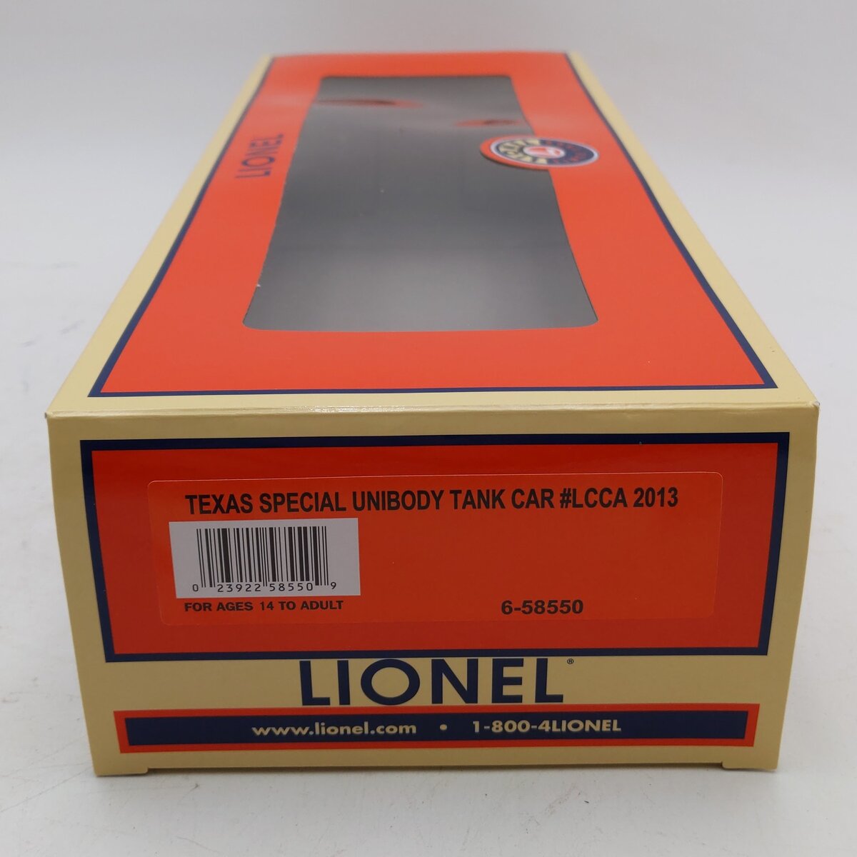 Lionel 6-58550 O Gauge MLR Texas Special Unibody Tank Car #301245 LN/Box