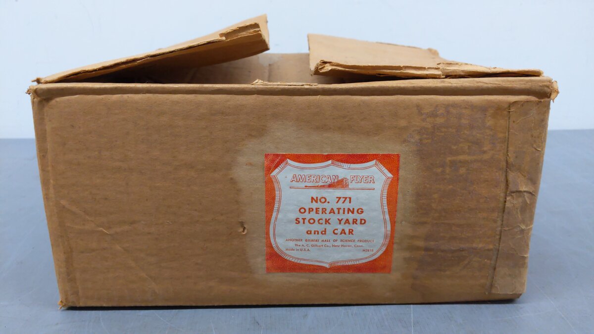 American Flyer 771 Vintage S Operating Cattle Stockyard/Box