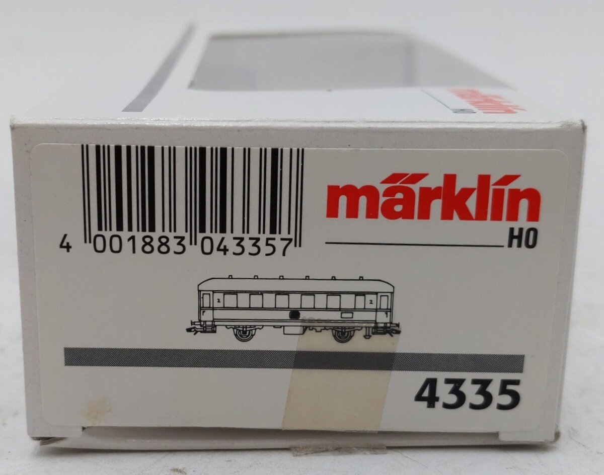 Marklin 4335 HO Scale Deutsche Bahn Passenger Car EX/Box