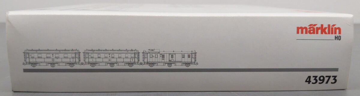 Marklin 43973 German State RR 3-Car Passenger Set VG/Box