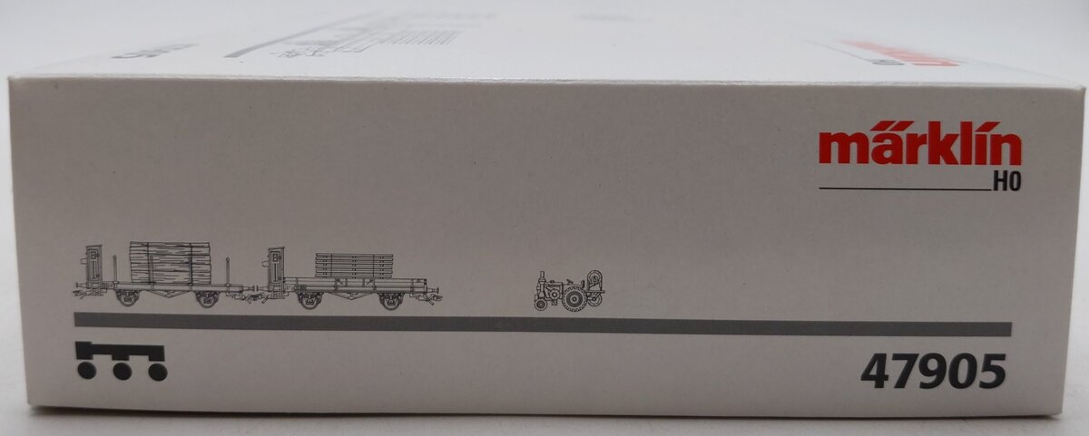 Marklin 47905 Mobile Sawmill Car Set LN/Box