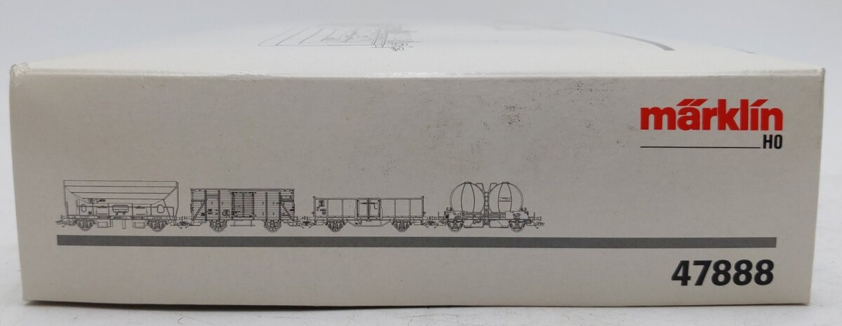 Marklin 47888 Belgian Freight Cars (4) EX/Box