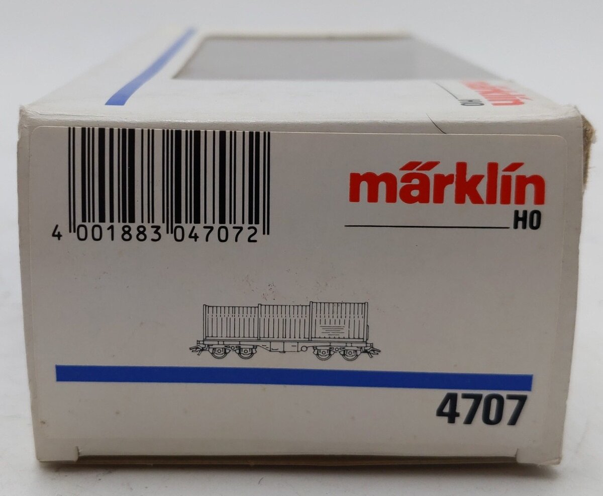 Marklin 4707 HO Telescope Coil Car LN/Box