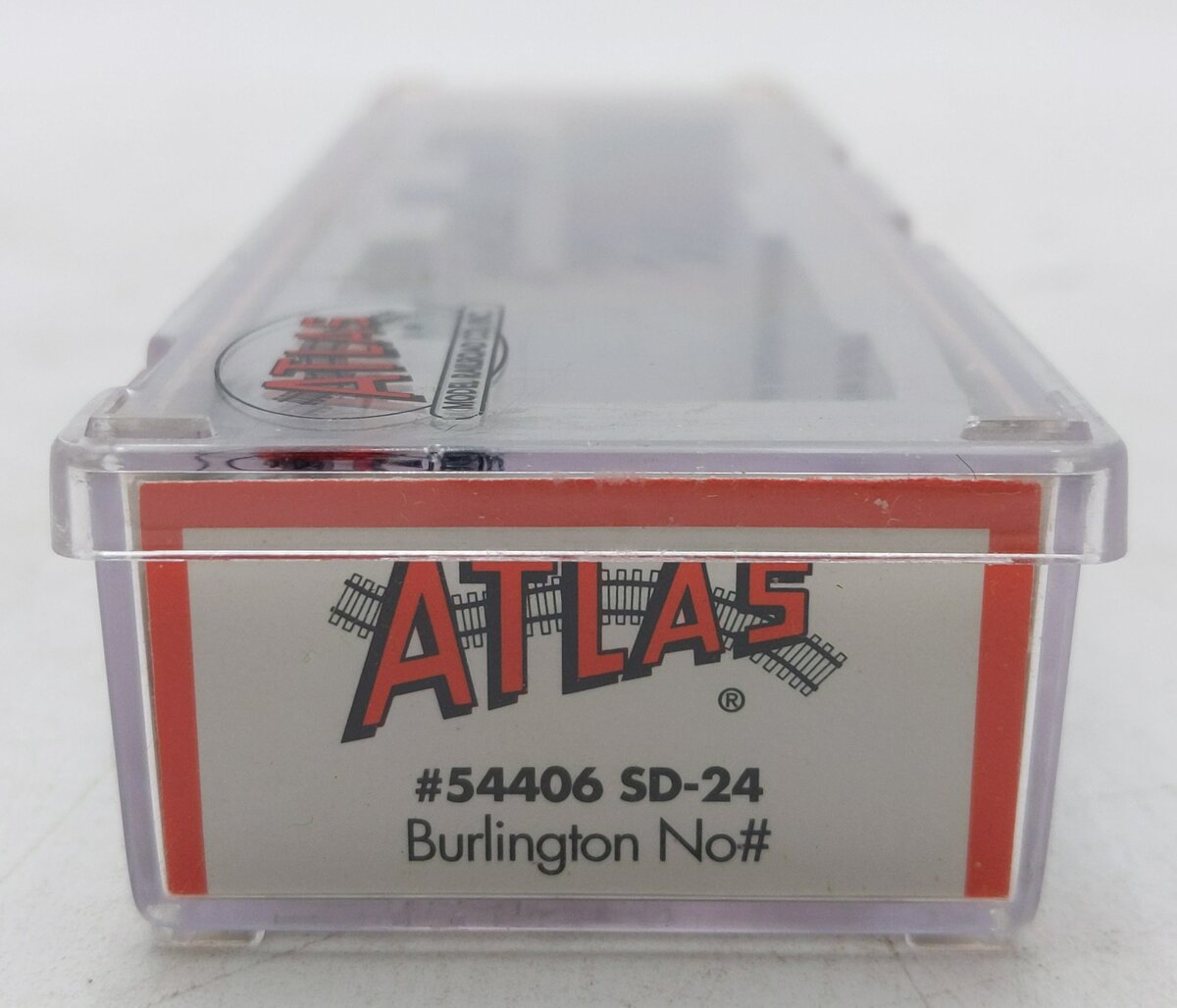 Atlas 54406 N Scale CB&Q Burlington SD-24 Diesel Locomotive LN/Box