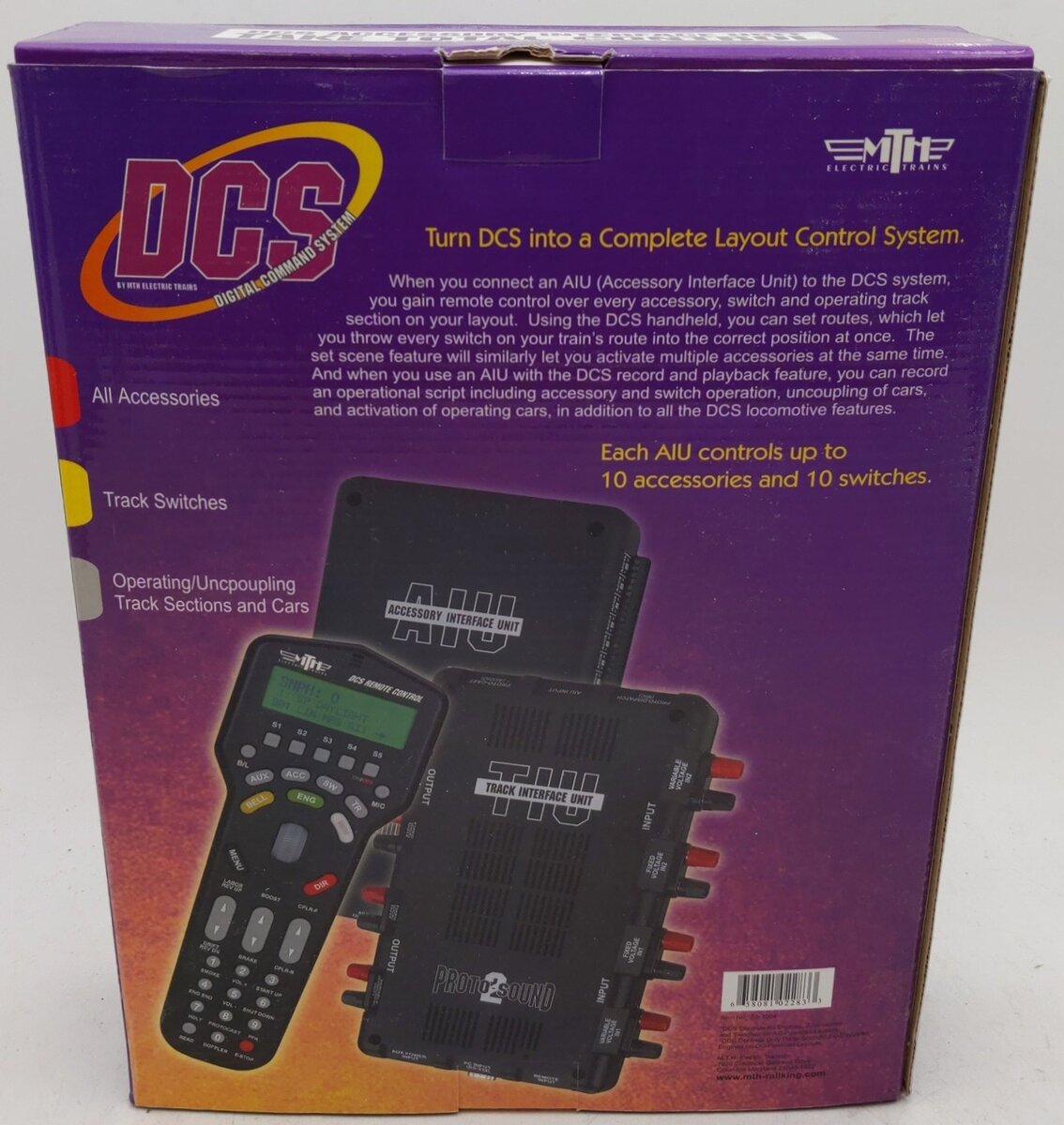 MTH 50-1004 DCS Accessory Interface Unit EX/Box