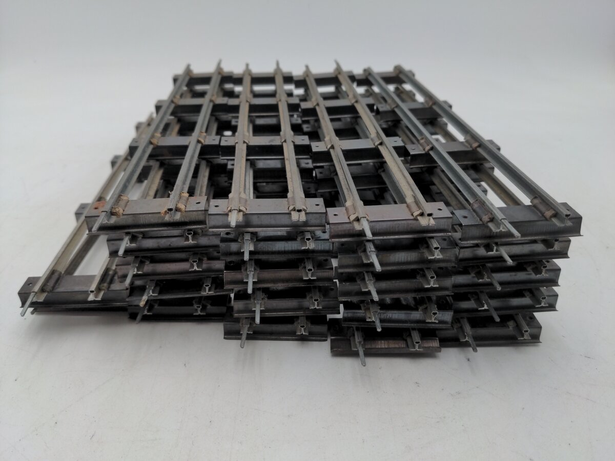 American Flyer 700 Vintage S Straight Track Sections (22) VG