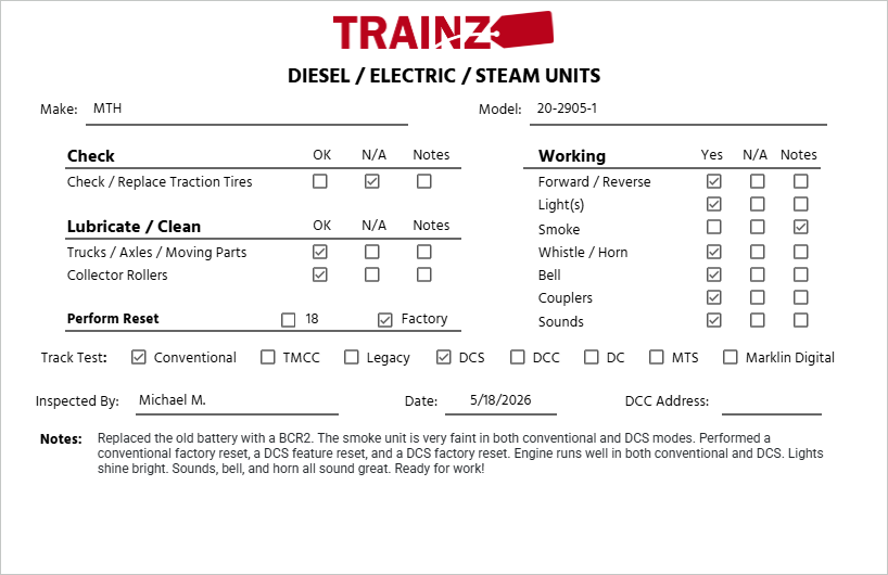 MTH 20-2905-1 Amtrak F40PH Diesel Engine #200 with Proto-Sound 2.0 EX