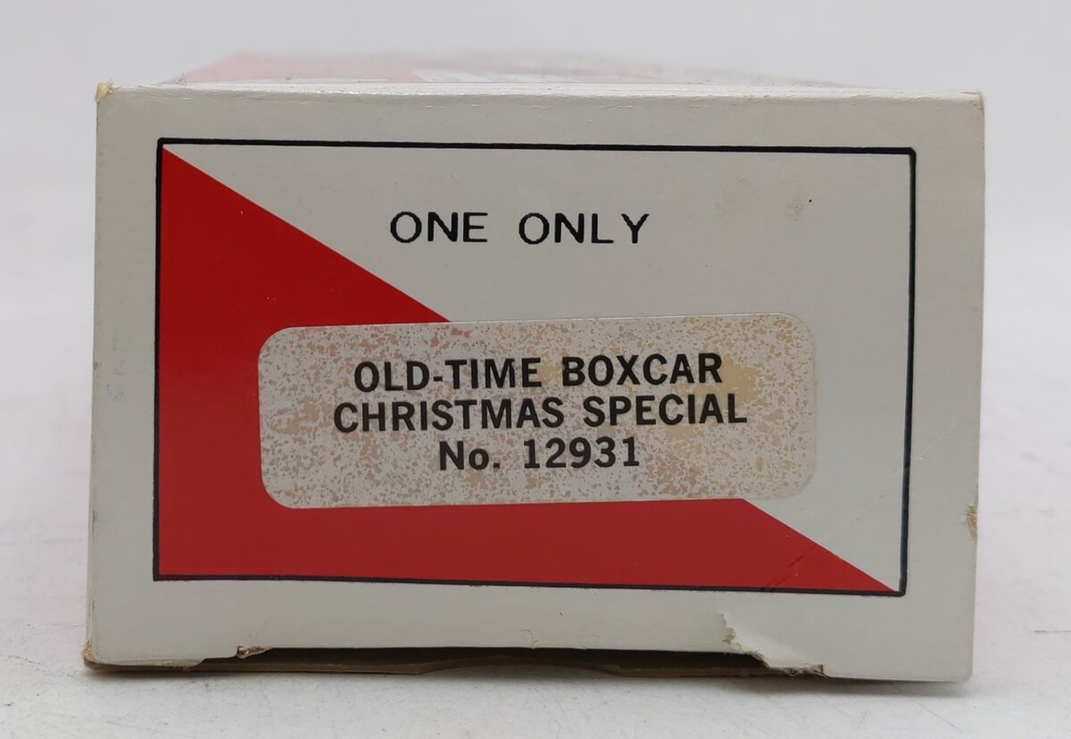 Marx 12931 O Gauge 1993 Christmas Special Boxcar EX/Box