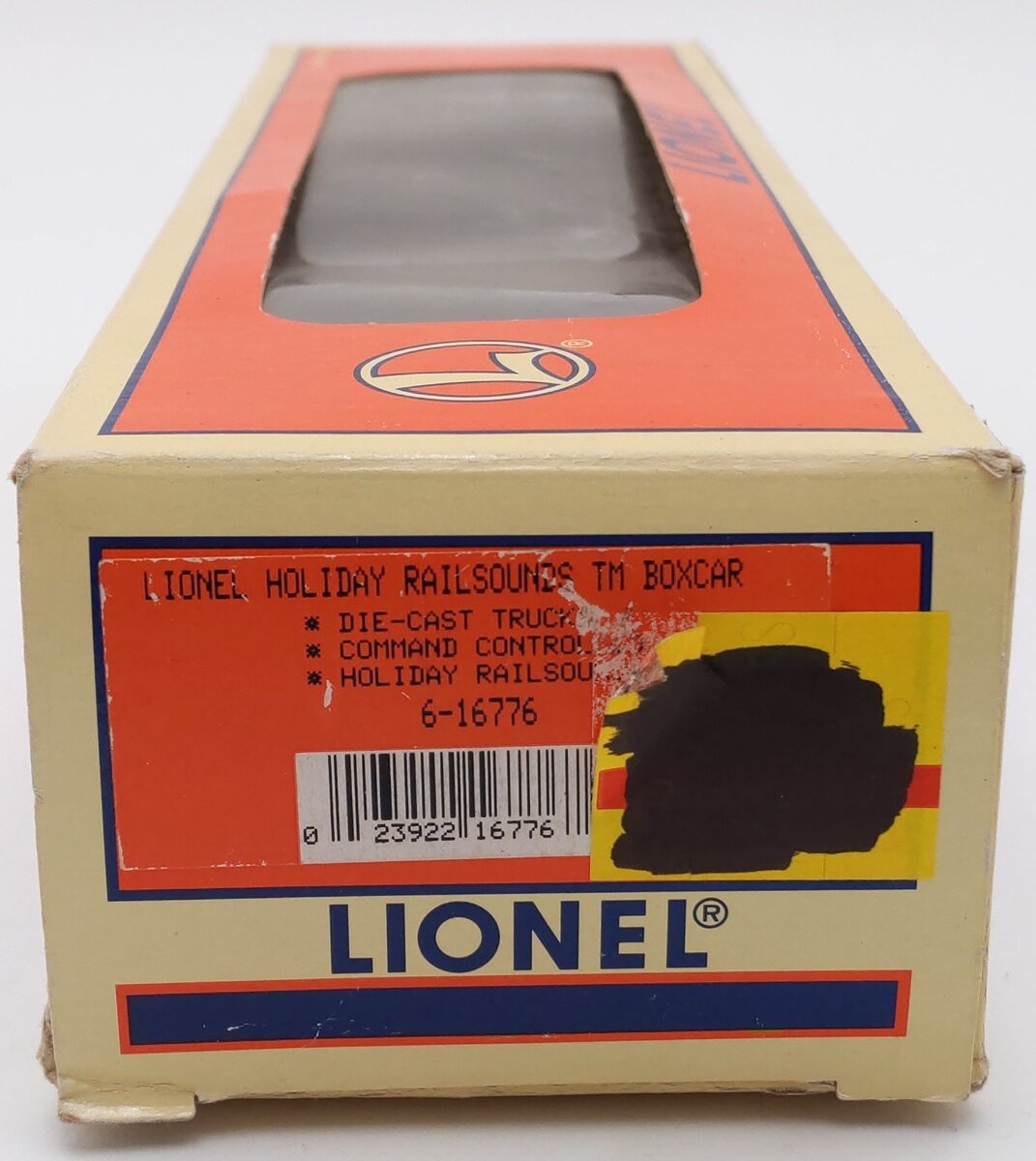 Lionel 6-16776 O Gauge Holiday Railsounds Boxcar EX/Box