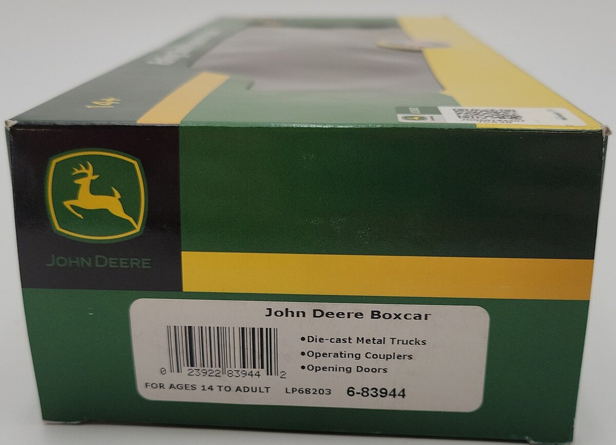 Lionel 6-83944 O John Deere Boxcar LN/Box