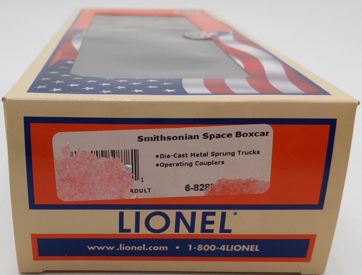 Lionel 6-82878 O Gauge Smithsonian Space Boxcar LN/Box