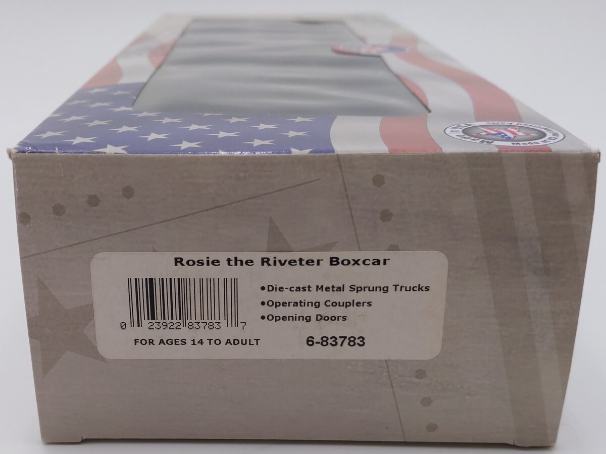 Lionel 6-83783 O Gauge USA Rosie the Riveter Boxcar LN/Box