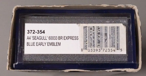 Graham Farish 372-354 N British Railway Seagull A4 4-6-2 Steam Locomotive #60033 LN/Box