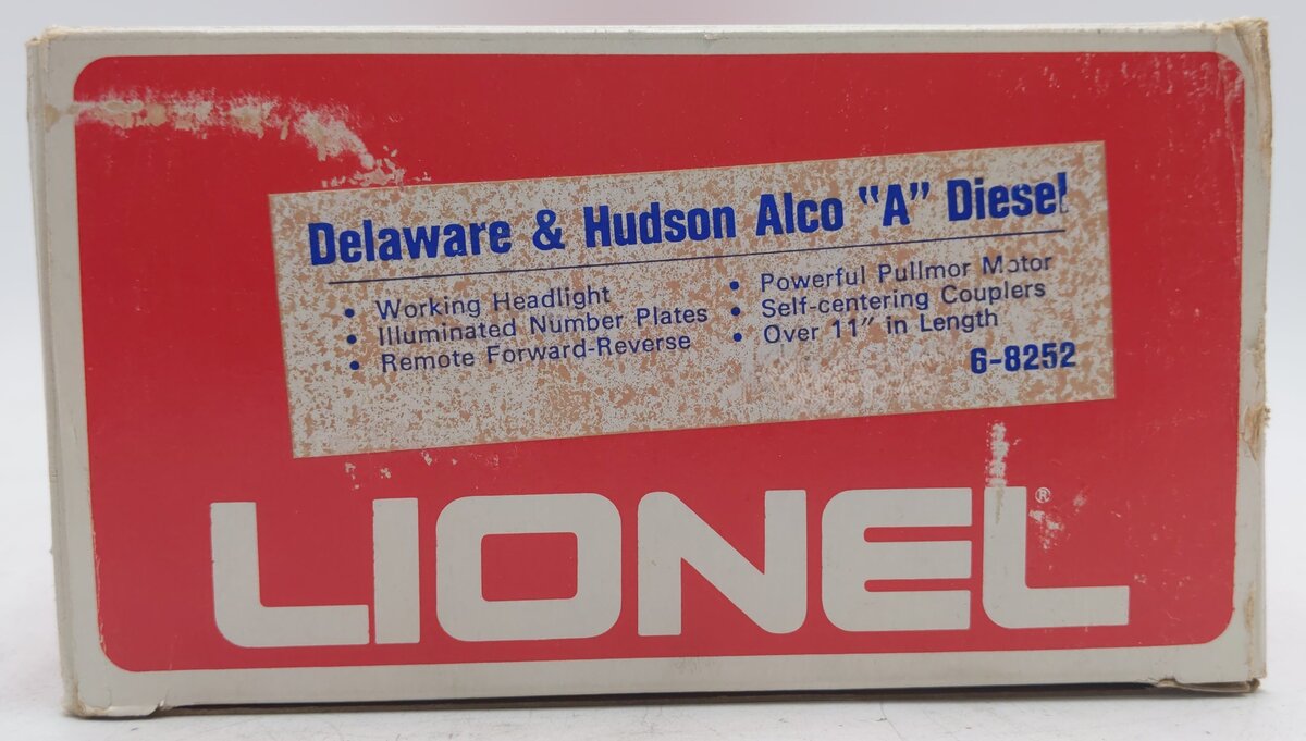 Lionel 6-8252 O Delaware & Hudson Alco A Diesel Locomotive EX/Box