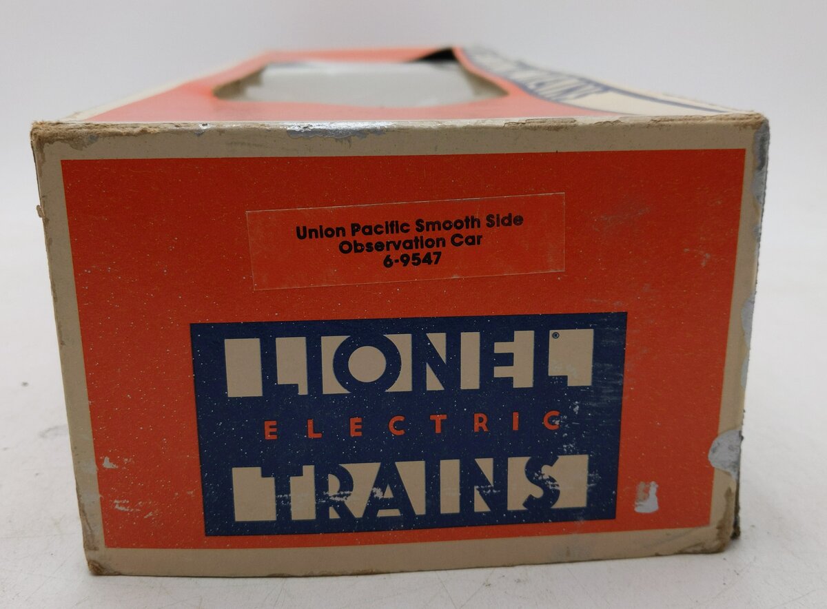 Lionel 6-9547 O Gauge Union Pacific Smooth Side Observation Car #9547 LN/Box