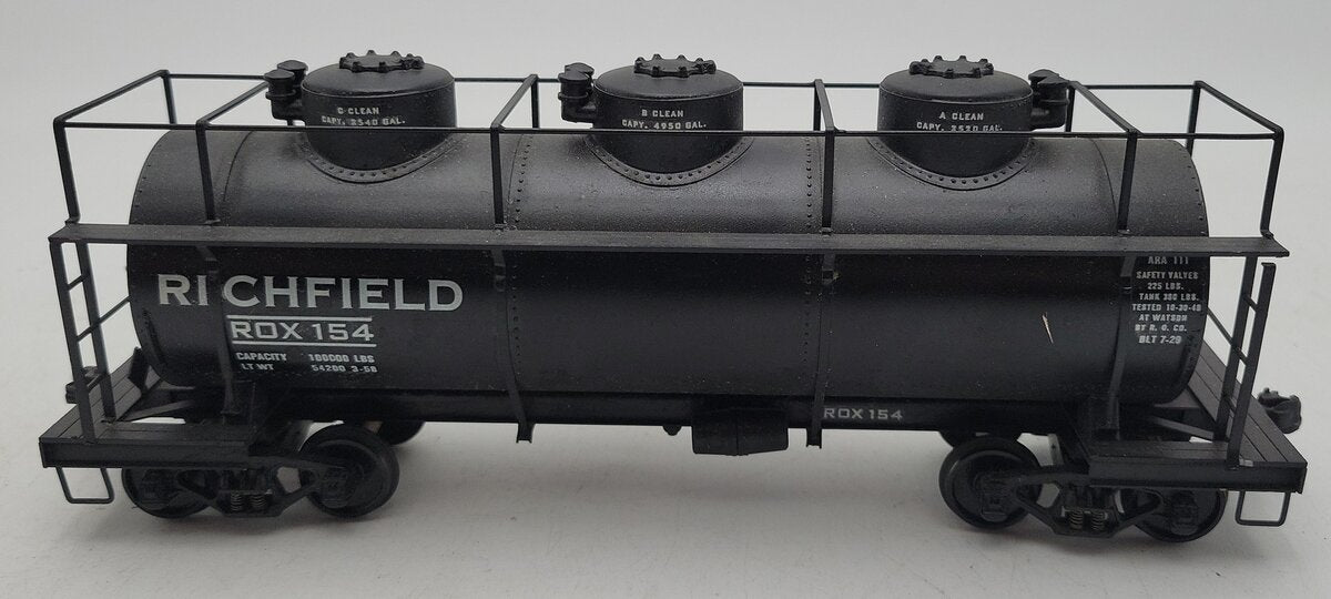 O Scale (2-Rail) Richfield Tank Car ROX #154 -CUSTOM