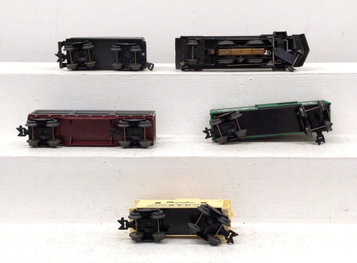 Marx Vintage O Steam Locomotive Freight Train Set VG