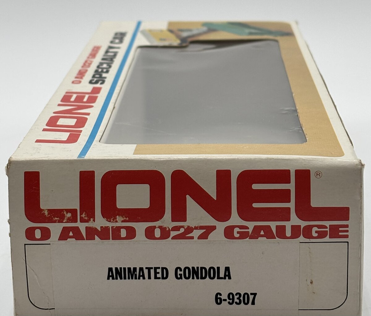 Lionel 6-9307 O Gauge Erie Animated Cop & Hobo Gondola #9307 EX/Box