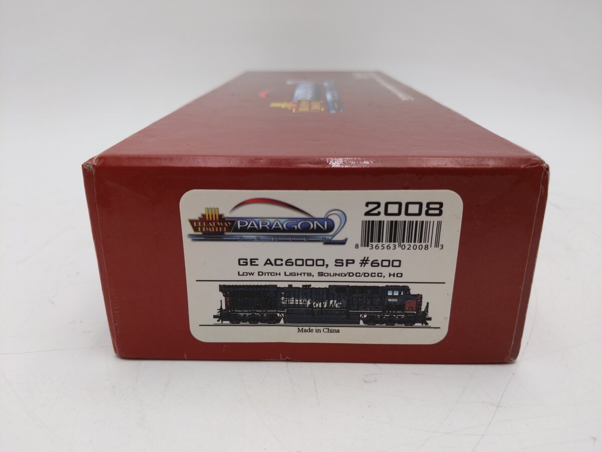 Broadway Limited 986 HO Scale Southern Pacific GE AC6000CW Diesel Engine #600 VG/Box