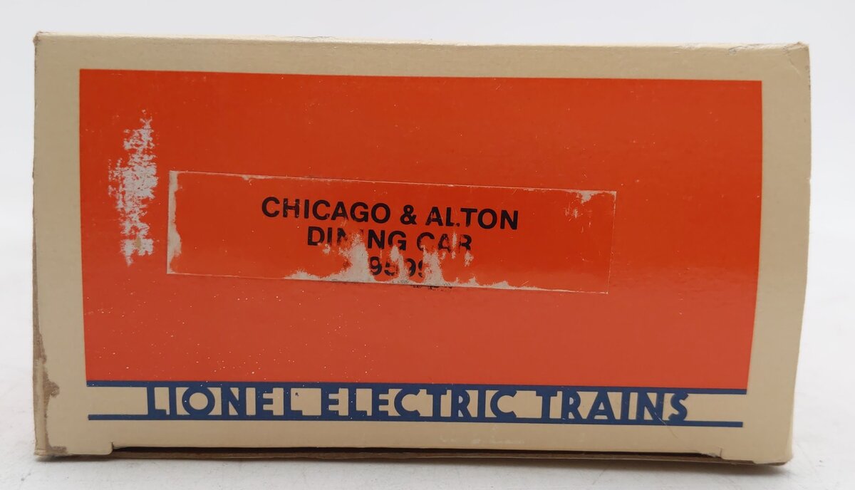 Lionel 6-9599 O Gauge Chicago & Alton "Bloomington" Dining Car EX/Box