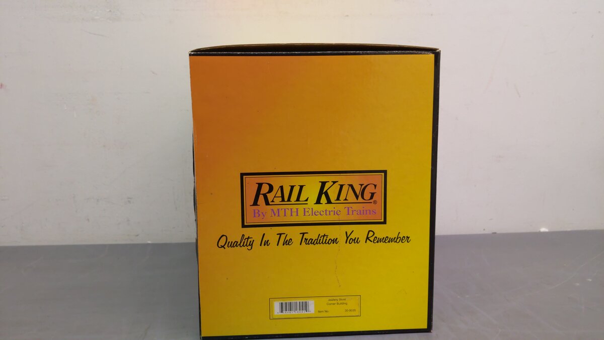 MTH 30-9035 O Gauge Jewelry Store Corner Building EX/Box