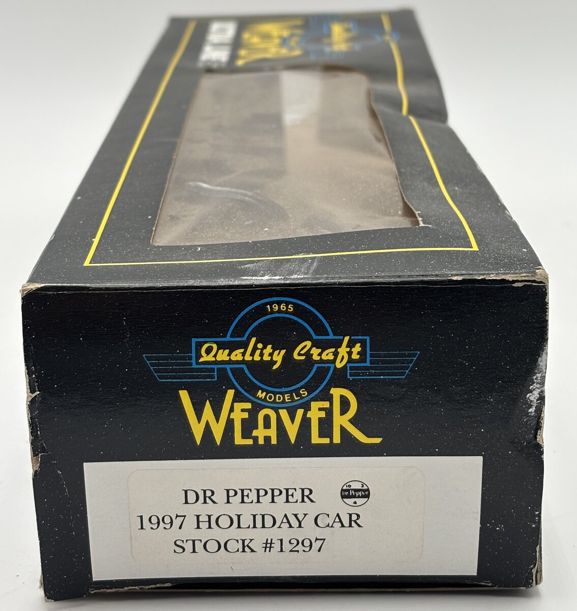 Weaver 1297 O Dr. Pepper 1997 Holiday Hopper (3-Rail) VG/Box