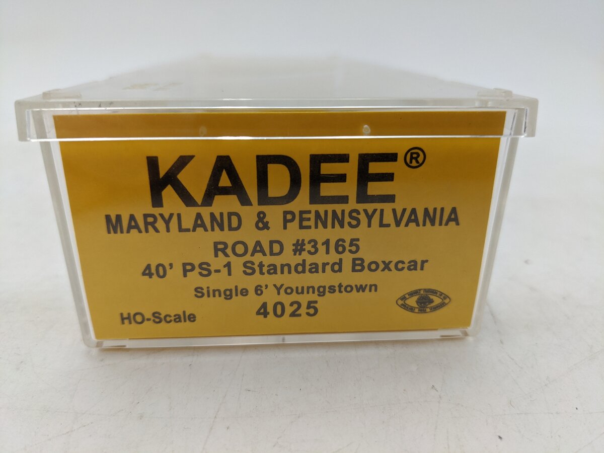 Kadee 4025 HO Maryland & Pennsylvania 40' PS-1 Boxcar #3165 EX/Box