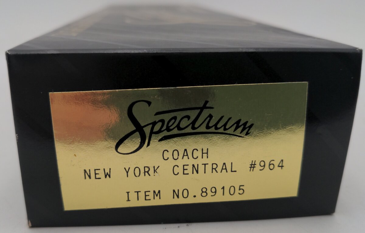 Bachmann 89105 HO Scale New York Central Coach Passenger Car #964 EX/Box