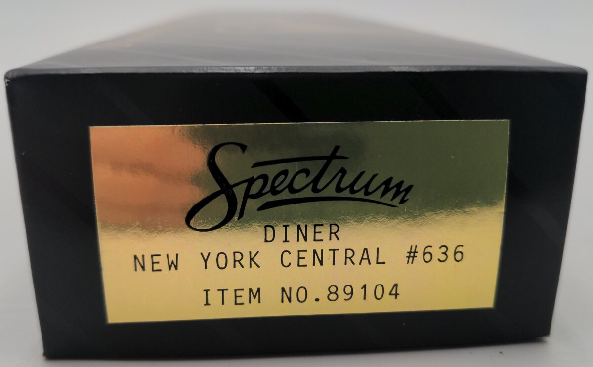Bachmann 89104 HO Scale New York Central Diner Passenger Car #636 EX/Box