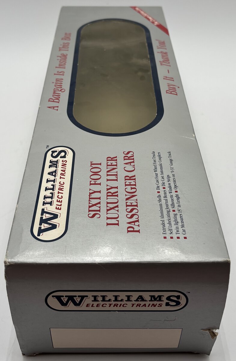 Williams O Gauge Southern Pacific "Daylight" Sixty Foot Luxury Coach Car EX/Box