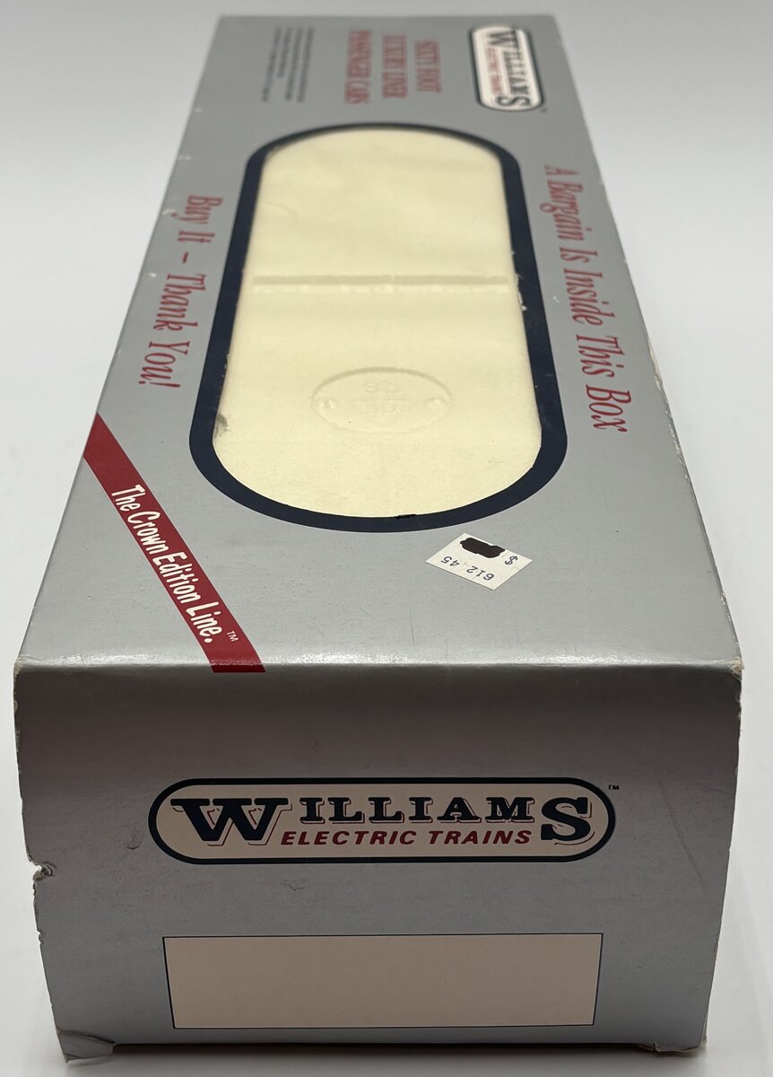 Williams O Gauge Southern Pacific "Daylight" Aluminum Combine Passenger Car EX/Box