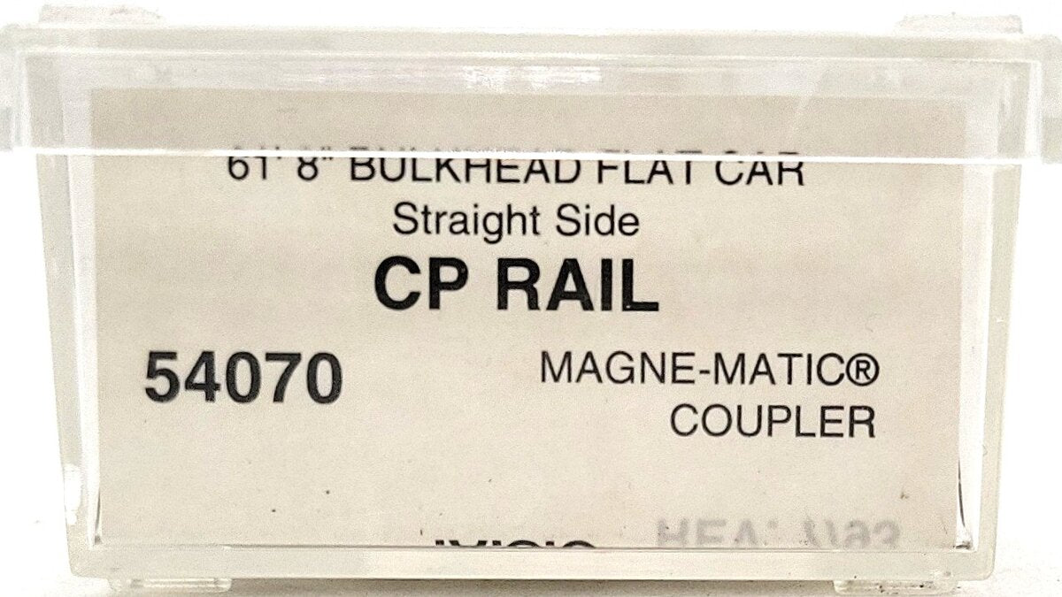 Micro-Trains 05400070 N Scale CP Rail 61' 8" Bulkhead Flatcar #317135 LN/Box
