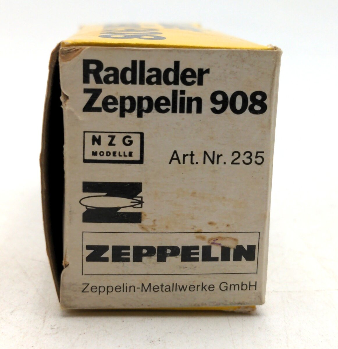 NZG 235 1:50 Scale Zeppelin 908 Wheel Loader LN/Box