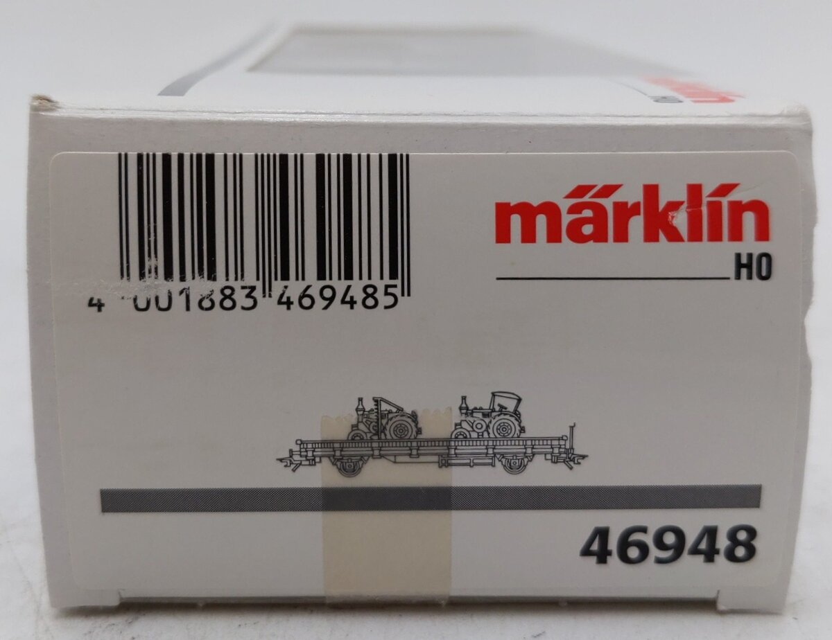 Marklin 46948 HO DB Flatcar w/ 2 Tractors LN/Box