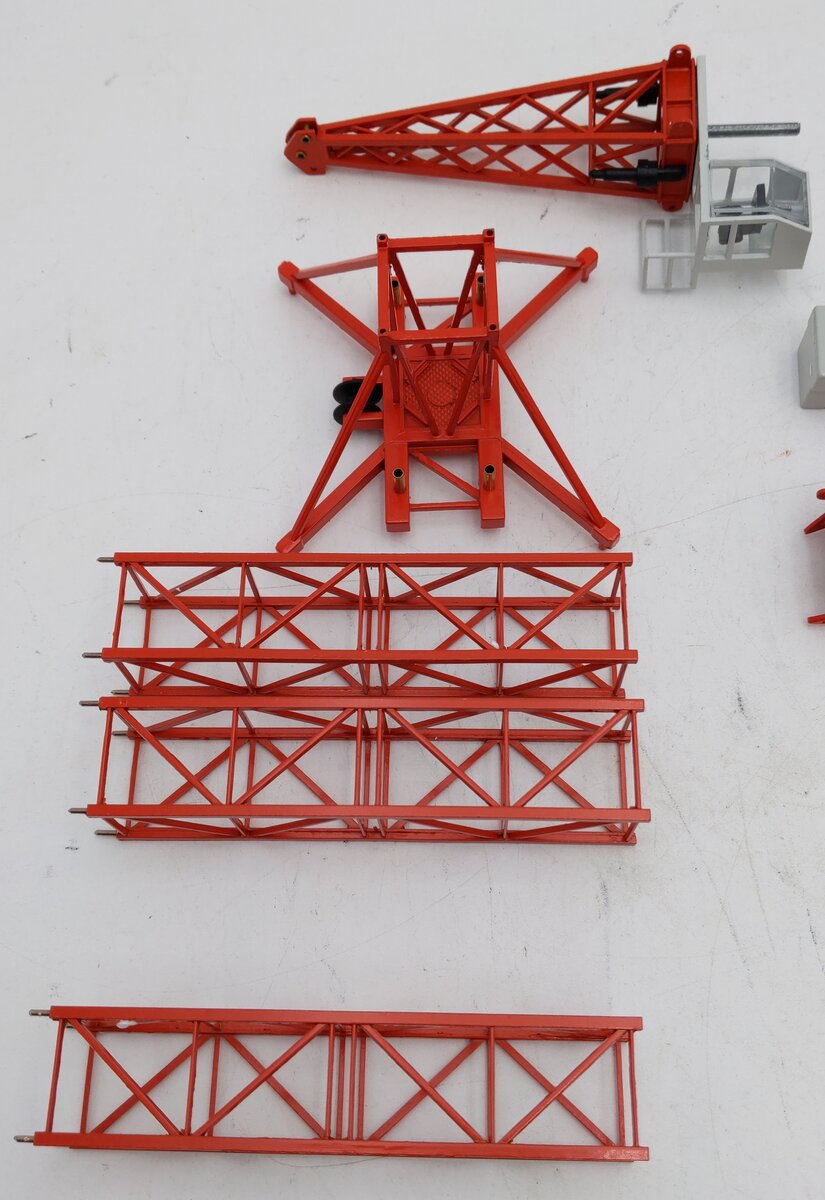 Conrad 1:87 Die Cast Man Wolffkran Trolley JIB Tower Crane LN/Box