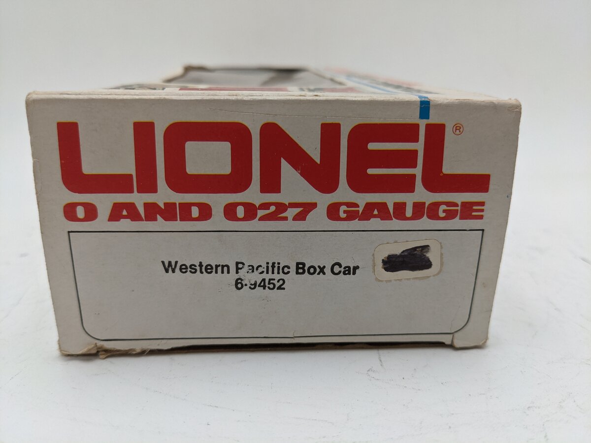 Lionel 6-9452 O Gauge Western Pacific Boxcar #9452 EX/Box